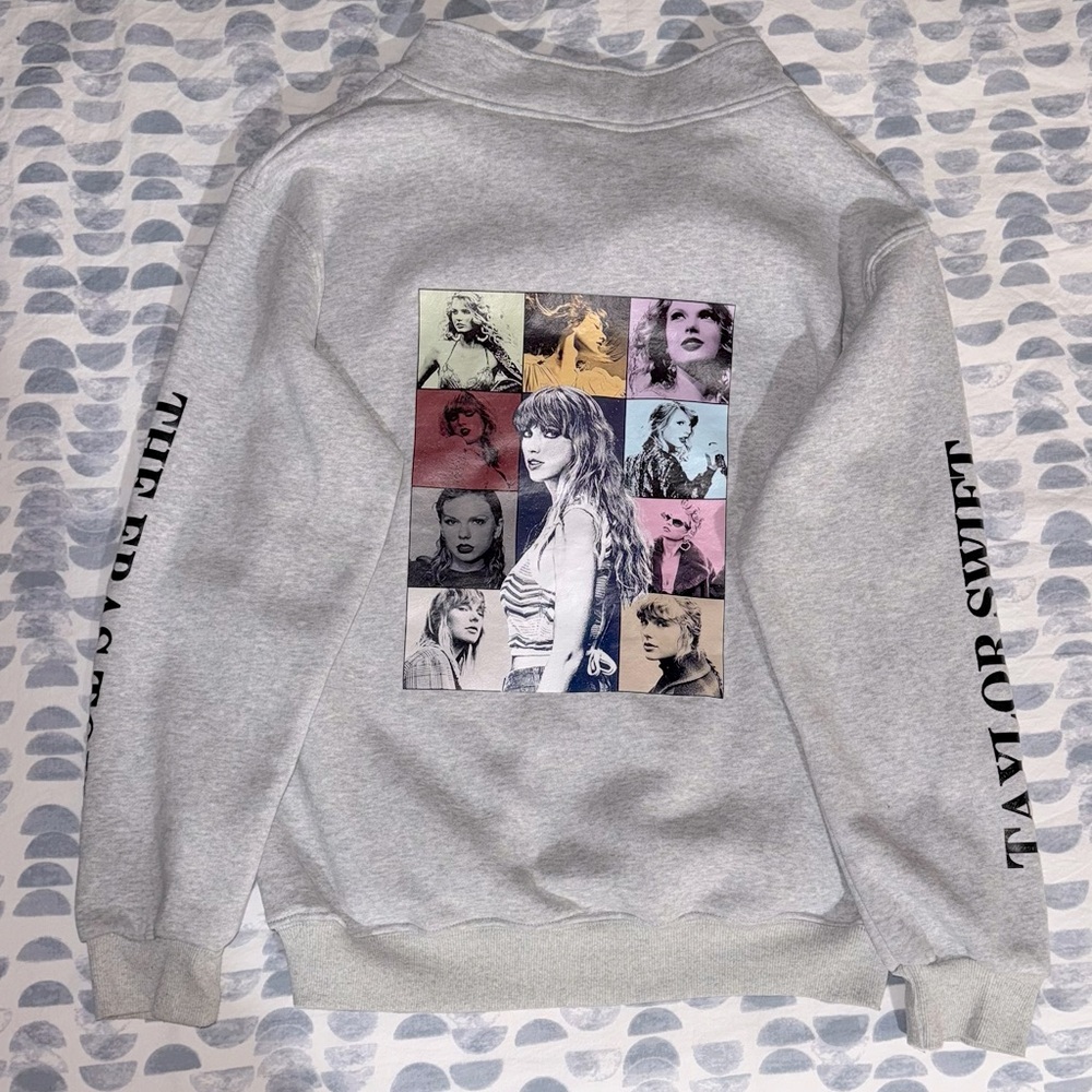 Replica Taylor Swift Eras Tour Quarter Zip Sweatshirt